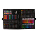 Set of 168 Drawing Pen Art Set Kit Painting Sketching Color Pencils Glue with Case for Children