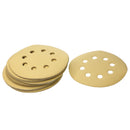 20pcs 5'' / 60 Grit Sandpaper for Orbital Sander Sanding Discs Pad Hook and Loop 5-Inch Durable Alumina Material