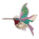 Sequined Bird Patch Applique for Sewing Embroidery Crafts Left