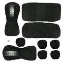Pack of 9 Anti-scratch Full Set Seat Headrest Bench Cover Keep Clean