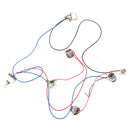 Set of Professional Wiring Harness 2V2T1J 500K 3 Way Switch for Les Paul LP Electric Guitar Accessory