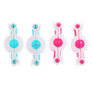 2 Piece Mini Pom Pom Maker Fluff Ball Weaver Knitting Loom DIY Tool 20mm 30mm