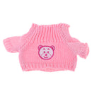 Lovely Clothes Pink Turtleneck Sweater for 25cm Mellchan Doll Casual Outfit DIY Accessory