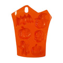 Silicone DIY Halloween Pumpkin Skull Bat Cupcake Sugarcraft Fondant Cake Mold Chocolate Cake Decorating Mould for Party Cake Decoration