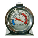 Kitchen Craft 2-1/2'' Traditional Dial Metal Digital Thermometer for Fridge Freezer