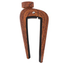 Durable Zinc Alloy Guitar Capo Capotraste Quick Trigger Tone Adjust String Clamp Wood 3.74 x 2.16inch