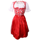 Red Bavaria Ladies Beer Halloween Fancy Dress XL
