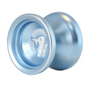 MAGICYOYO Unresponsive YOYO N12 Alloy Professional Yo-yo for 1A 3A 5A String Trick Play - Light Blue