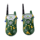 2 Pcs Plastic Two Way Radio Control Walkie Talkie Kids Toy Dark Camouflage