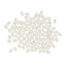 100pcs/set Oval Sea Fishing Rig Beads 5mmx8mm - Transparent Fishing Beads 4.7 x 6mm