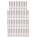50 Pieces Bass Guitar Pickup Mounting Screws for PB JB P90 Pickup Replacement
