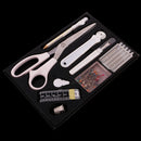Set of 9 Assorted Plastic Sewing Kit Set Multi Function for DIY craft