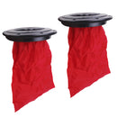 2 Pieces/ Set Durable 6 inch Marine Boat Canoe Kayak Hatch Cover Deck Plate with Removable Storage Bag
