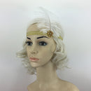 Wedding Jewelry Girls Hair Accessories Hair Ties Feather Hairclip Headband