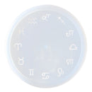 Silicone Pendant DIY Molds Resin Jewelry Making Tools Horoscope Clock Shape