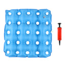 Blue Inflatable Cushion Seat Chair Wheelchair Pillow Pad Orthopedic Hemorrhoid Coccyx Support Pad For Tailbone Bed Sores Sciatica Pain Sore Relief