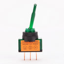 Universal 12V 20A Spot Light Rocker Switch for Car Automobile Truck Green