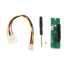 M.2 NGFF SSD to PCI-e Express 4X Converter Adapter Card for Ethereum Mining