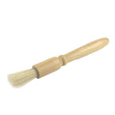 Coffee Grinder Cleaning Brush, Heavy Wood Handle & Natural Bristles Wood Dusting Espresso brush Accessories for Bean Grain Coffee Tool Barista 7.09inch