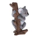 Realistic Koala Hugging Tree Model Figurine Action Figures Kids Toys Gift