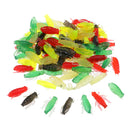 100pcs Cricket Bait Fishing Soft Lure Lightweight Insect Lures Artificial Lure Portable for Freshwater Saltwater