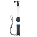 Clear Retractable Float Handheld Monopod Selfie Stick for GoPro Hero 3+ 4