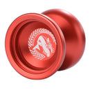 MAGICYOYO Unresponsive YOYO N12 Alloy Professional Yo-yo for 1A 3A 5A String Trick Play - Red