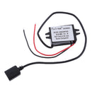 DC-DC Step-down Module DC 9V 12V 24V 36V 48V 60V (8-60V) To o 3.7V-12V 3A Converter Regulator Waterproof Buck Power Supply Module