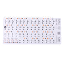 Piano 88/61/49/37 Key Note Keyboard Letter Sticker Decal for Piano Player Beginners 24.5 x 11.5cm