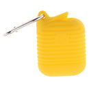 Silicone Protective Cover and Charging Skin Case for AirPods Yellow (Pack of 1)