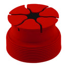 Silicone Mini Holder Storage Winder Case Stretch Earbud Earphone Wrap Red