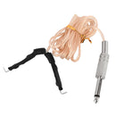 1 Piece Clear Tattoo Body Art Design Machine Power Supply Hook Line Foot Switch Tattoo Applicator