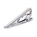 Fashionable Men Necktie Clip Office Meeting Events Anniversary Supplies Silver