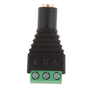 3.5mm Stereo TRRS Audio Vedio Female to 3 Screw Terminal Female Connectors