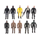 10x Army Military Model Soldiers Action Combat Scene Model Figures Kids Toys