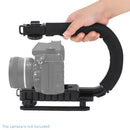 U Shape Bracket Handheld Grip Stabilizer for DSLR Camera Camcorder Video