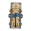 Car 60A Audio Fuse Holder Power Distribution Block Fusebox Universal
