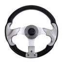 Deluxe 12.4''/31.5cm Marine Yacht Pontoon Boat Steering Wheel 3 Spoke Sports Wheel