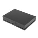Black-Plastic Storage Box Case Enclosure for 3.5'' SATA HDD Hard Drive Disk Protective Case Shockproof Anti-humidity