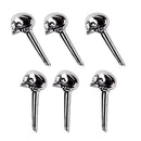 6pcs Bridge Pins Acoustic Guitar/Mandolin Replacement-Zinc Alloy