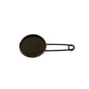 Blank Vintage Safety Brooch Pins Fashion Jewelry 20mm Black