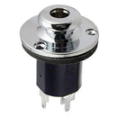 1/4" Guitar Bass Equalizer Jack EQ Preamp End Pin Output Input Socket Parts Silver