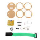 Digital Watch Electronic Clock Kit Microcontroller DIY Watch Kit Red LED Display