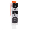 Ink Cartridges CLI 651 PGI 650 for Canon Pixma MG6360 MG5460 IP7260 Printer Black
