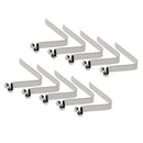 10 Pack Kayak Paddle Tent Pole Push Button Spring Snap Clip Locking Tube Single Pin