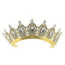 Bridal Rhinestone Crystal Hair Tiara Wedding Crown Veil Headband Headpiece