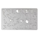 Letters Shape Metal Cutting Dies Cutter Stencil for Scrapbooking Album Paper Card Making DIY