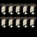 10Pieces Modern Iron Pacifier Suspender Clips 1.5 Inch Holder