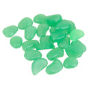 Pack of 100PCS Glow In The Dark Pebbles Stone Fish Tank Aquarium Decor Home Party Garden Yard Decor Ornaments Light Green