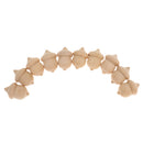 10pcs Novelty Waldorf Acorns DIY Unfinished Wood Craft Wedding Decoration